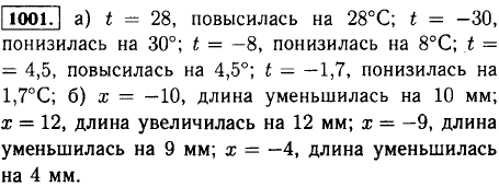 Объясните смысл предложения: а) изменение температуры равно t C, если t=28;-30:-8; 4,5;-1,7; б) изменение длины пружины равно x миллиметрам