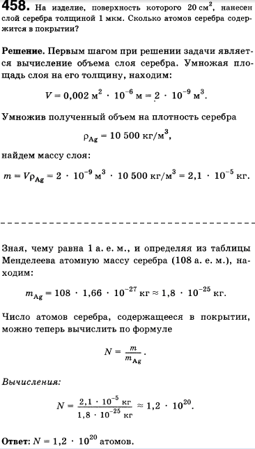 На изделие, поверхность которого 20 см^2, нанесен слой серебра толщиной 1 мкм. Сколько атомов серебра содержится в покрытии