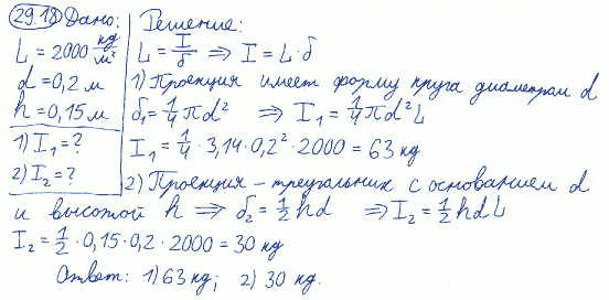 Светящийся конус имеет одинаковую во всех направлениях яркость B=2 ккд/м^2. Основание конуса не светится. Диаметр d основания равен 20 см, высота